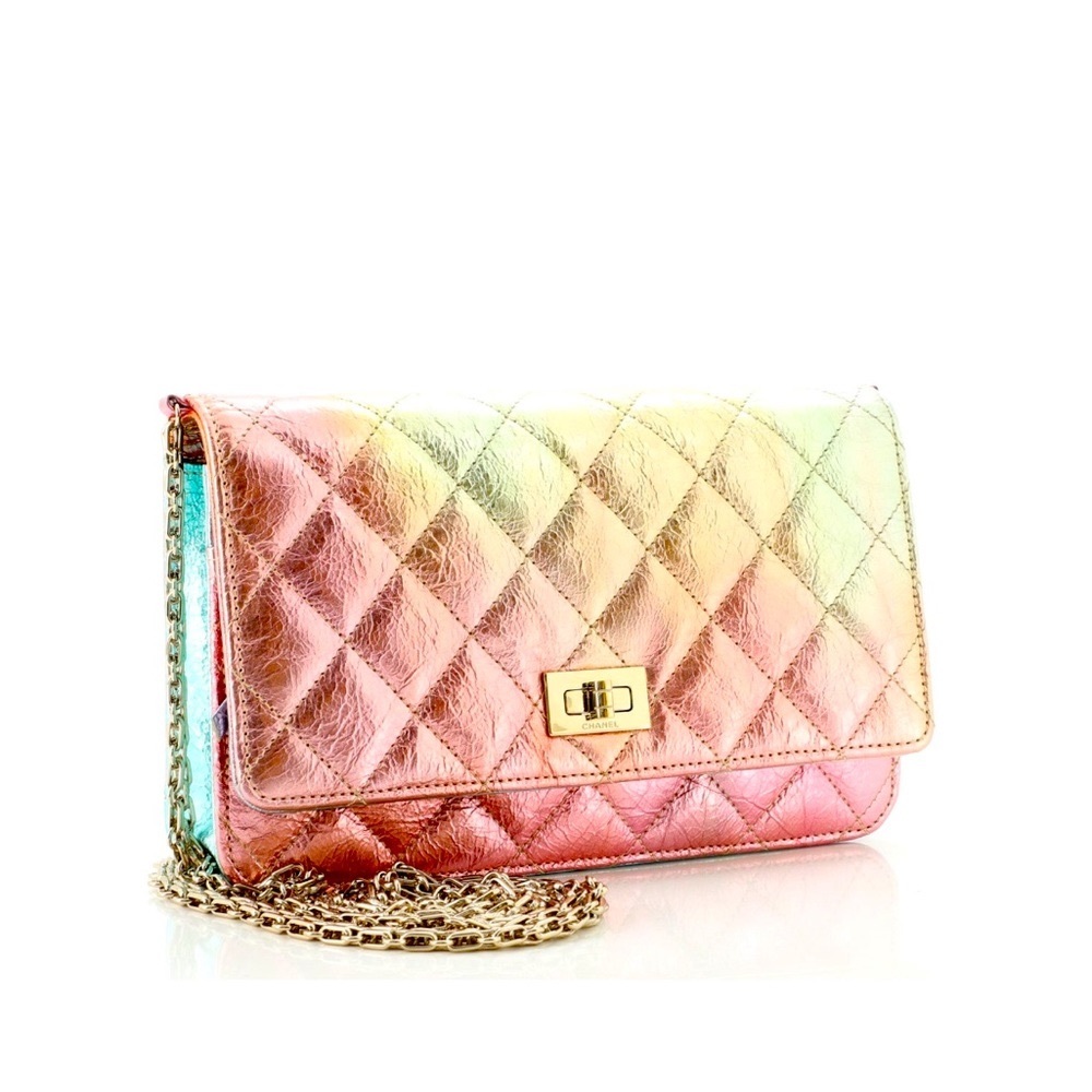 Chanel Rainbow Reissue Wallet On Chain - Main Image